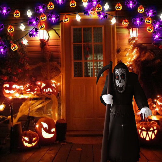 🦇 Lueur Macabre – Guirlande Halloween LED Envoûtante